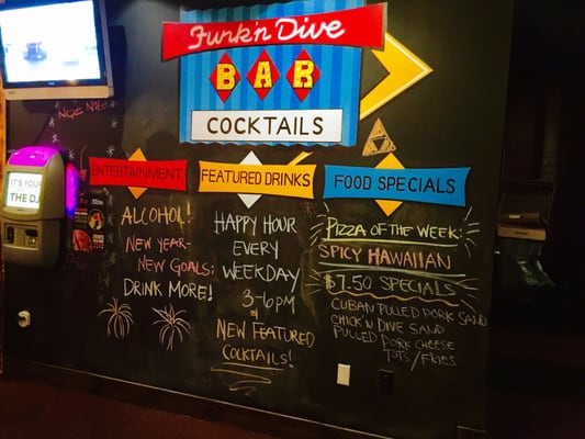 Menu photo 1 Funk 'n Dive Ogden, UT