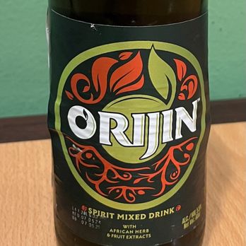 Anokye Krom African American Restaurant - Orijin spirit mixed drink with African herb and fruit extracts from Ghana - African Near Me - Worcester, Massachusetts Anokye Krom African American Restaurant - Orijin spirit mixed drink with African herb and fruit extracts from Ghana - African Near Me - Worcester, Massachusetts