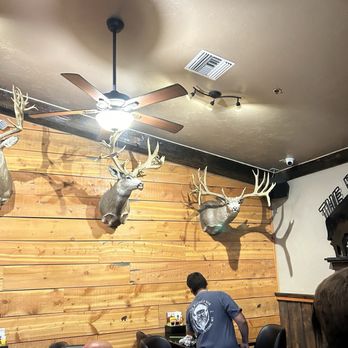 The Buffalo Bar - Big mule deer - American Near Me - West Yellowstone, Montana The Buffalo Bar - Big mule deer - American Near Me - West Yellowstone, Montana