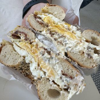 Proper Bagel - Rosemary Garlic Cream Cheese & Egg - Bagels Near Me - Nashville, Tennessee Proper Bagel - Rosemary Garlic Cream Cheese & Egg - Bagels Near Me - Nashville, Tennessee
