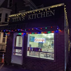 Tita's storefront. Tiny building. Big flavors.