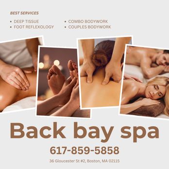 Back bay spa - Check out our services and benefits - Reflexology Near Me - Boston, Massachusetts