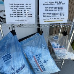 Bear Ice Company - Ice bag sizes and prices