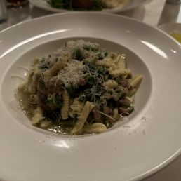 Cavatelli con Rapini e Salsiccia Cavatelli con Rapini e Salsiccia
