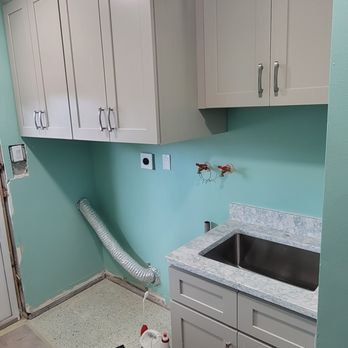 Classy Cabinets - Laundry Room A (After) - Cabinetry Near Me