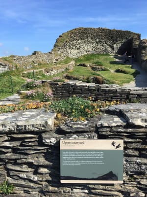 Tintagel Castle by null