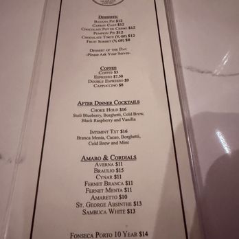 Cricket Club - Oct'26 Menu - American Near Me - Cape May, New Jersey