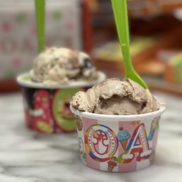 Almond Joy and Vincenzo's Nutella Vanilla Ice Cream Almond Joy and Vincenzo's Nutella Vanilla Ice Cream