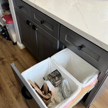 Kobolt Construction - Built in trash compartment - General Contractors Near Me - Fullerton, California