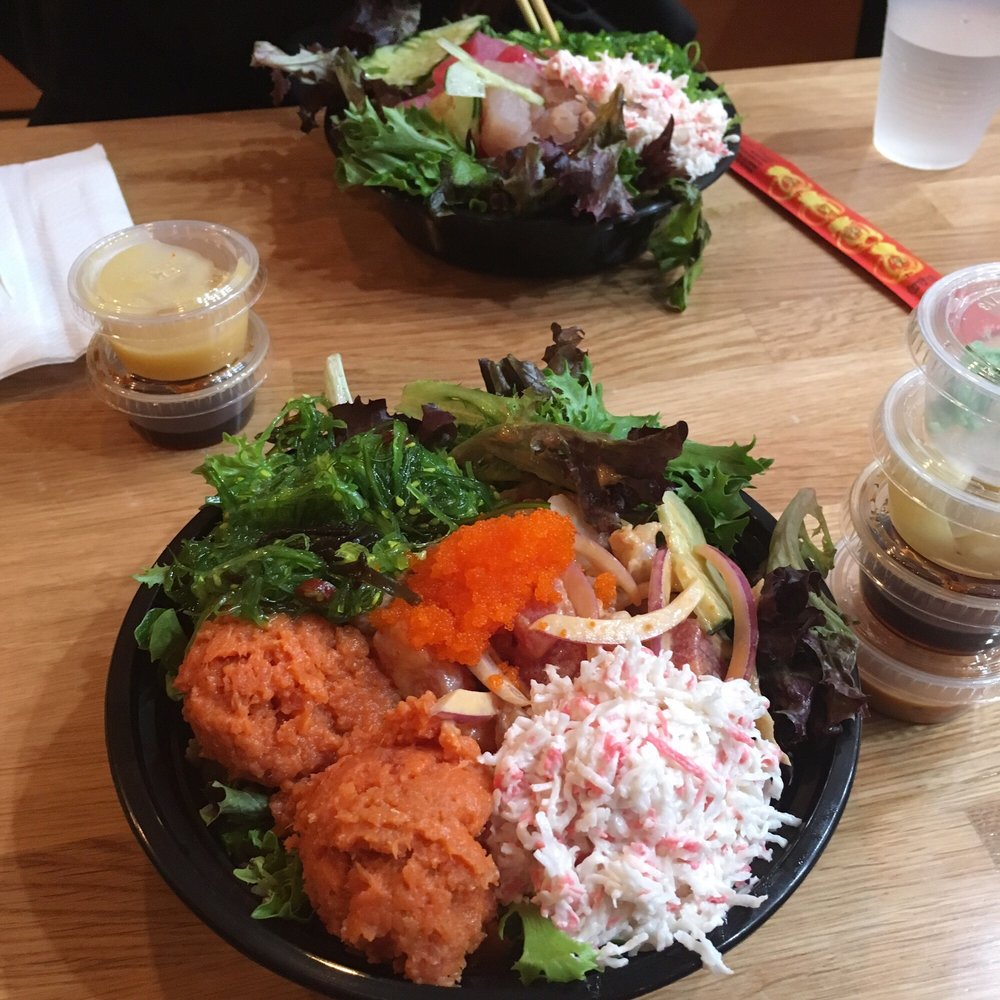 Choppa Poke - Large and regular bowl, Fish Eggs and Spicy Tuna - Poke Near Me - Goleta, California Choppa Poke - Large and regular bowl, Fish Eggs and Spicy Tuna - Poke Near Me - Goleta, California