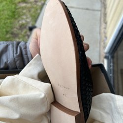 Mike's Shoe & Boot Repair - Before and after sole savers Vibram