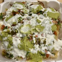 Fire Food Truck - Nachos with Birria de Res (Beef)