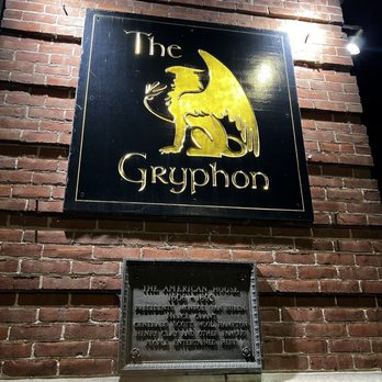 The Gryphon - Outdoor sign - New American Near Me - Burlington, Vermont