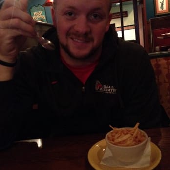Max & Erma's - His first time trying the delicious tortilla soup I've told him about! It was gone in literally 45 seconds flat. #MaxNErmas - Burgers Near Me - Edinburgh, Indiana Max & Erma's - His first time trying the delicious tortilla soup I've told him about! It was gone in literally 45 seconds flat. #MaxNErmas - Burgers Near Me - Edinburgh, Indiana