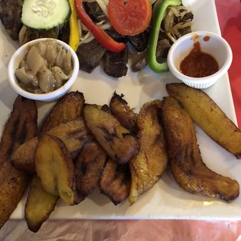 Chez Dior - Dibi with Plantain - Senegalese Near Me - Hyattsville, Maryland Chez Dior - Dibi with Plantain - Senegalese Near Me - Hyattsville, Maryland