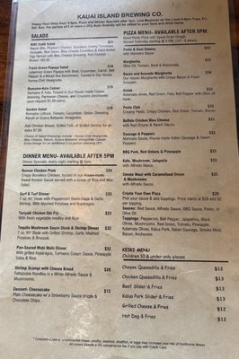 Menu photo 3 Kauai Island Brewing Eleele, HI