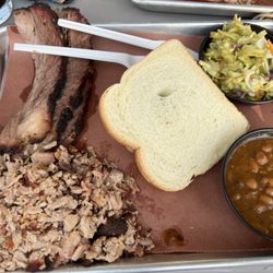 Pop's Southern BBQ - Two 2 Meat Plate