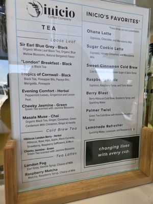 Menu photo 1 Inicio Coffee Los Angeles, CA Menu photo 1 Inicio Coffee Los Angeles, CA