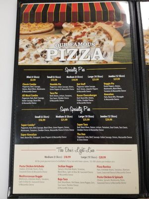 Menu photo 2 Godfather's Pizza Chatham, IL