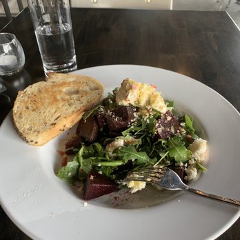 Tine & Cellar - Roasted beet salad - best beet salad I've ever had! - Modern European Near Me - Weston, Wisconsin