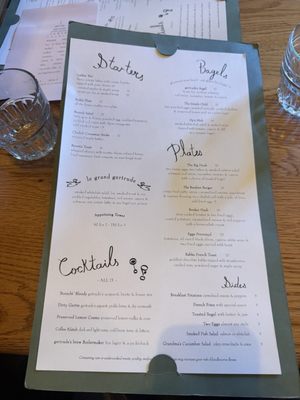 Menu photo 1 Gertrude's Brooklyn, NY