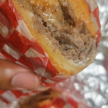 Crown Chicken And Grill - Philly Cheesesteak thinly sliced pieces of beefsteak and melted cheese in a hoagie roll. Regional fast food, it has its roots in PA. - American Near Me - Lancaster, California Crown Chicken And Grill - Philly Cheesesteak thinly sliced pieces of beefsteak and melted cheese in a hoagie roll. Regional fast food, it has its roots in PA. - American Near Me - Lancaster, California