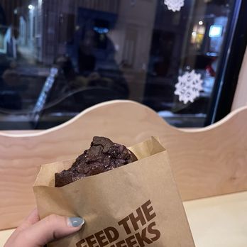 Feed The Cheeks - Chocolate strawberry cookie - Desserts Near Me - Providence, Rhode Island