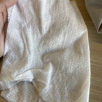Lucky Laundry - Wiped down one of the counter where you fold & only needed one towelette as opposed to the couple ones I use at the other places - Laundromat Near Me - Garden Grove, California