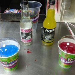 7-Eleven - Two small Slurpees and two Jones Sodas = one awesome afternoon for me!
