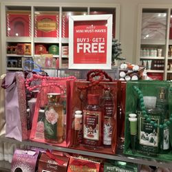 Many mini products to choose from! Who got the Bath & Body Works coupon in the mail?!