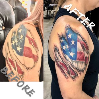 Iron Key Studio - Before and After - Tattoo Near Me - Peoria, Arizona