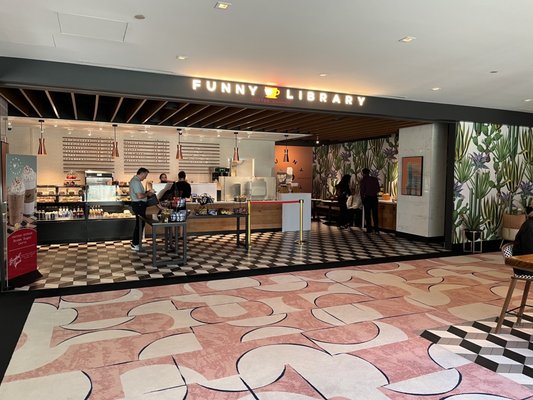 Funny Library Coffee Shop by null