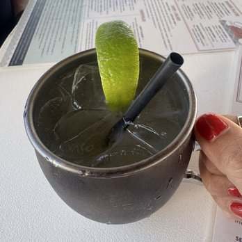Libbey's Coastal Kitchen and Cocktails - Summer mule - New American Near Me - Stevensville, Maryland Libbey's Coastal Kitchen and Cocktails - Summer mule - New American Near Me - Stevensville, Maryland