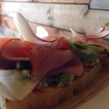 Manhattan Beach Post - Kurobata ham tartine - New American Near Me - Manhattan Beach, California Manhattan Beach Post - Kurobata ham tartine - New American Near Me - Manhattan Beach, California