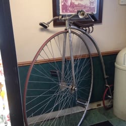 Java Villa - Bicycle near the front door.