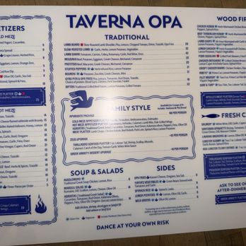 Taverna Opa Orlando - Menu - Greek Near Me - Orlando, Florida Taverna Opa Orlando - Menu - Greek Near Me - Orlando, Florida