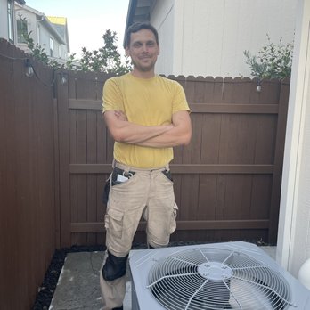 Cronus Service - Sergui finishing up the job! - Heating & Air Conditioning/HVAC Near Me - North Highlands, California Cronus Service - Sergui finishing up the job! - Heating & Air Conditioning/HVAC Near Me - North Highlands, California