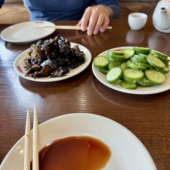 Dumpling Tops - Apps - love their woodear and cucumber salad - Asian Fusion Near Me - South Pasadena, California Dumpling Tops - Apps - love their woodear and cucumber salad - Asian Fusion Near Me - South Pasadena, California