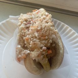 Philly combo with sweet pepper hash