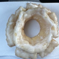 I Love Donuts - Old fashioned style - good flavor and texture just too sweet for my taste