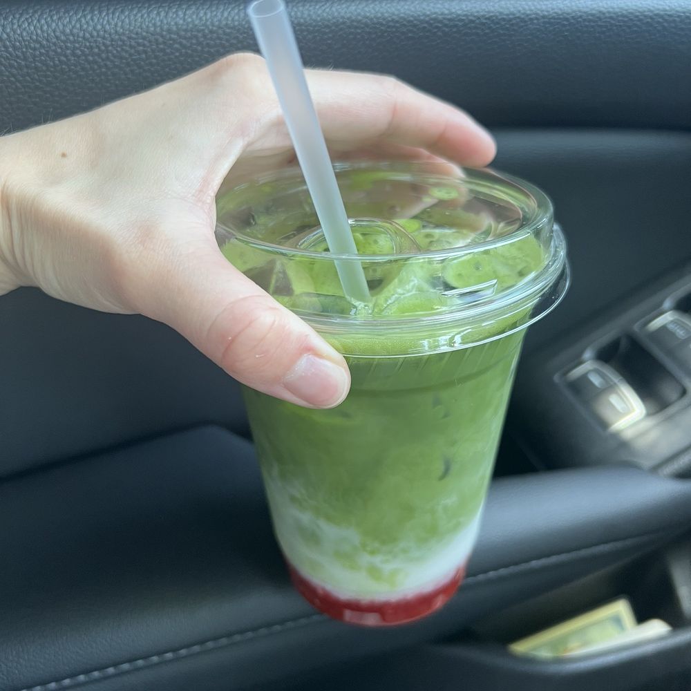 Henry’s Coffee - Strawberry Matcha - Coffee & Tea Near Me - Santa Clarita, California