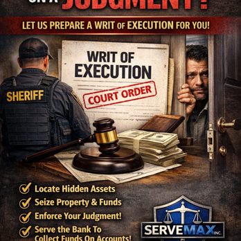 ServeMax - We Prepare Writs of Executions - Process Servers Near Me - Ontario, California ServeMax - We Prepare Writs of Executions - Process Servers Near Me - Ontario, California