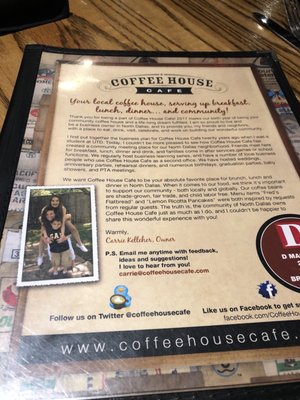 Menu photo 8 Coffee House Café Dallas, TX Menu photo 8 Coffee House Café Dallas, TX