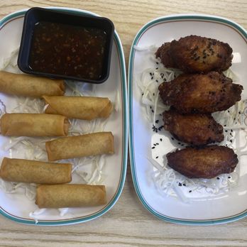HK Cafe - Spring rolls and fried chicken appetizers - Hong Kong Style Cafe Near Me - Honolulu, Hawaii HK Cafe - Spring rolls and fried chicken appetizers - Hong Kong Style Cafe Near Me - Honolulu, Hawaii