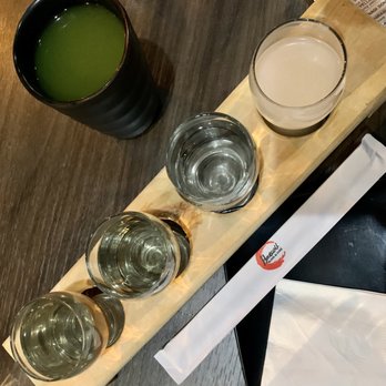 Harumi - Japanese matcha green tea, sake 101 flight - Sushi Bars Near Me - Peoria, Arizona