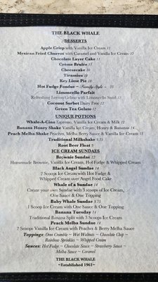 Menu photo 2 The Black Whale Bronx, NY Menu photo 2 The Black Whale Bronx, NY