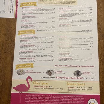 Alice Sweetwater's Bar & Grille - Menu - American Near Me - Naples, Florida