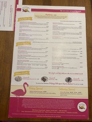 Menu photo 2 Alice Sweetwater's Bar & Grille Naples, FL