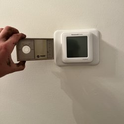 Affordable Air Care - The new digital Honeywell programmable thermostat