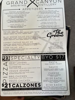 Menu photo 5 Grand Canyon Brewing Distillery Kingman, AZ Menu photo 5 Grand Canyon Brewing Distillery Kingman, AZ